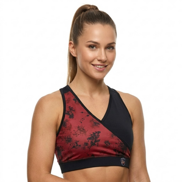 Elen Vosky Sports Bra for women | Non-Padded, Wirefree, T-Shirt  Bra | Soft Stretch & Breathable Fabric | Daily use for Running | Workout |Yoga| Gym