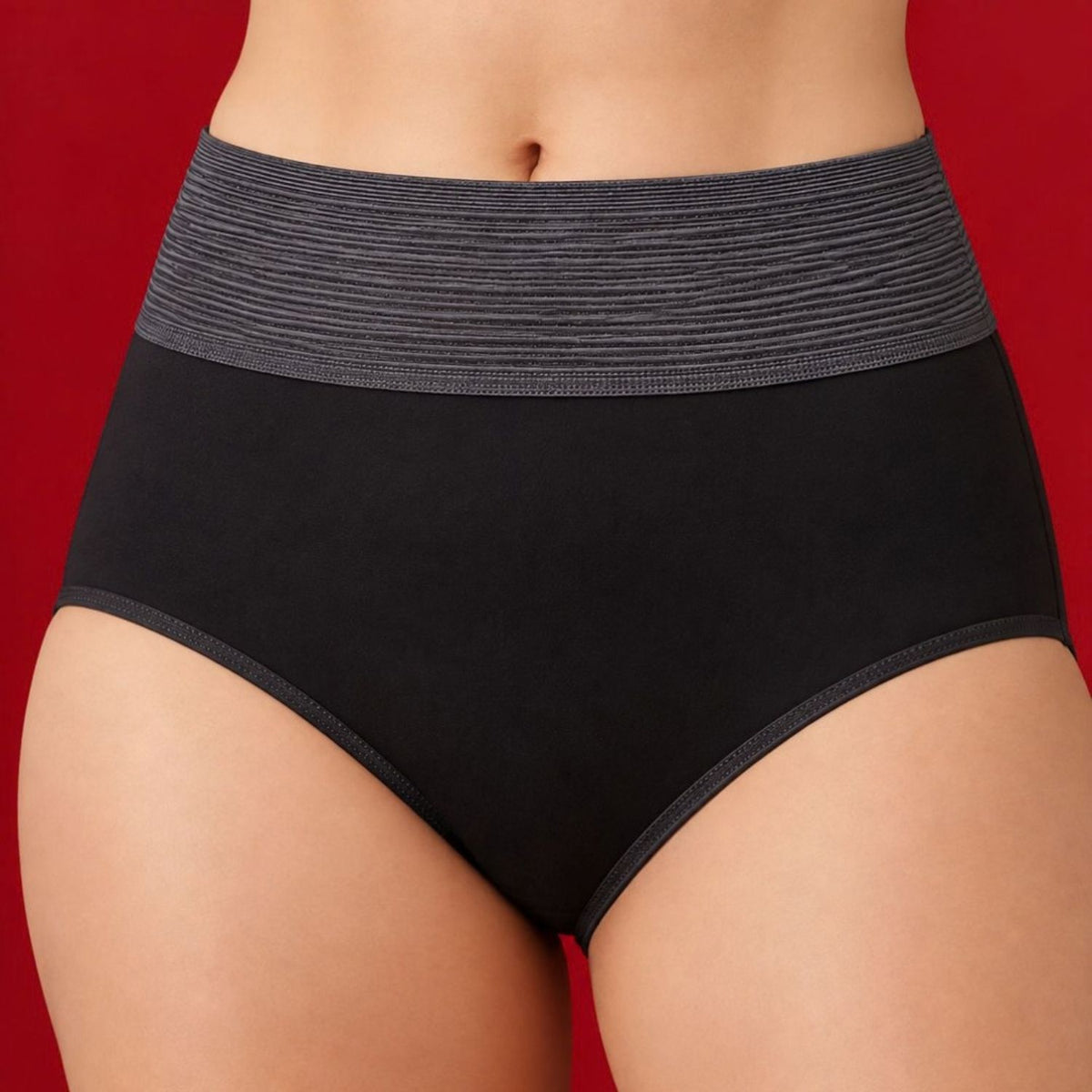 Elen Vosky Cotton Tummy Tucker  Hipster Panties for Women| Full Coverage Panties |Stretch Waistband Grip Fit | Anti Odor & Stain Release Ladies Innerwear |Pack of 3