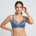 Elen Vosky Bra for Women | Seamless, Padded Bra | Comfortable Everyday Wear | Lightly Lined Wireless Support | Breathable Cotton Lycra Fabric