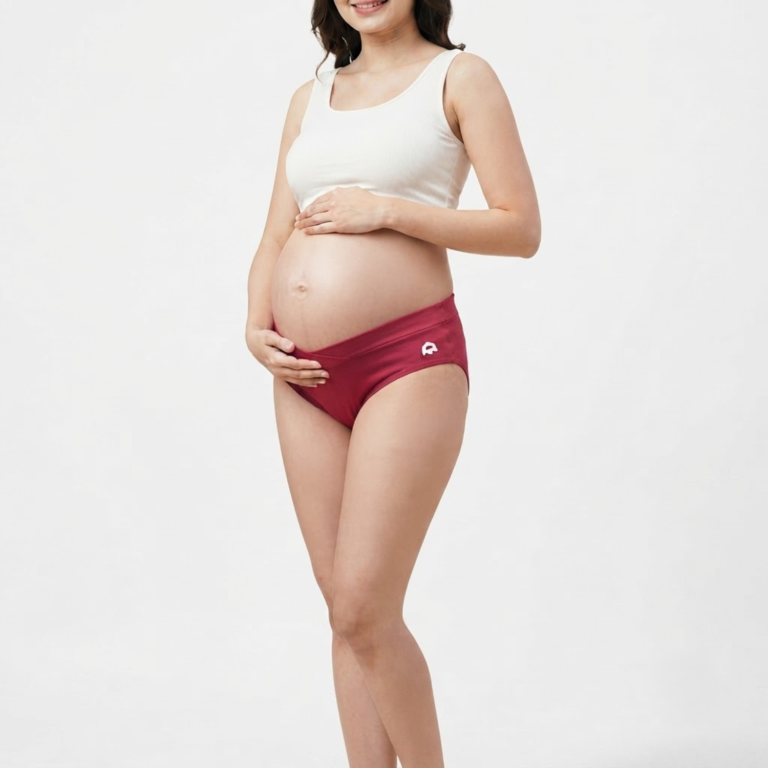 Elen Vosky Maternity Panties for Women | Soft Modal Pregnancy Panty | Full Coverage | Stretch Fit | Pregnancy Comfort