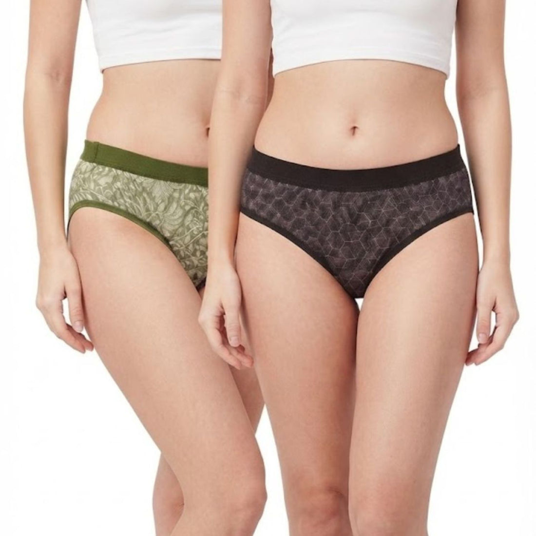 Women's Cotton Blend Low Rise Seamed panty set for women | Underwear for Women combo