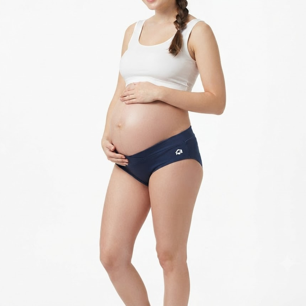 Elen Vosky Maternity Panties for Women | Soft Modal Pregnancy Panty | Full Coverage | Stretch Fit | Pregnancy Comfort