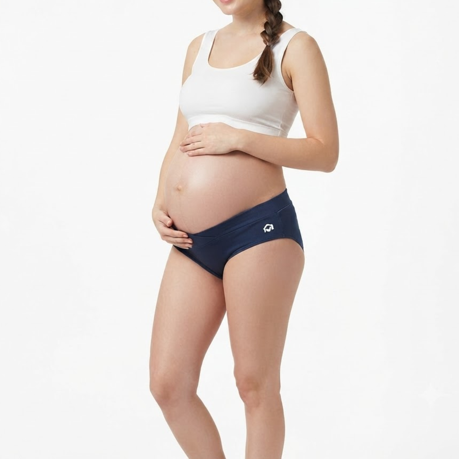 Elen Vosky Maternity Panties for Women | Soft Modal Pregnancy Panty | Full Coverage | Stretch Fit | Pregnancy Comfort