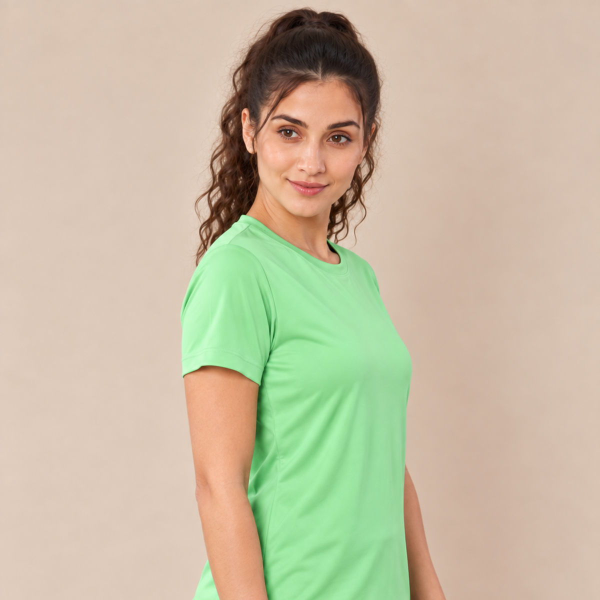 Gym tshirt for women workout | Activewear T-Shirt for Yoga, Workout, Gym I Round Neck Half Sleeve T-Shirt for Women's