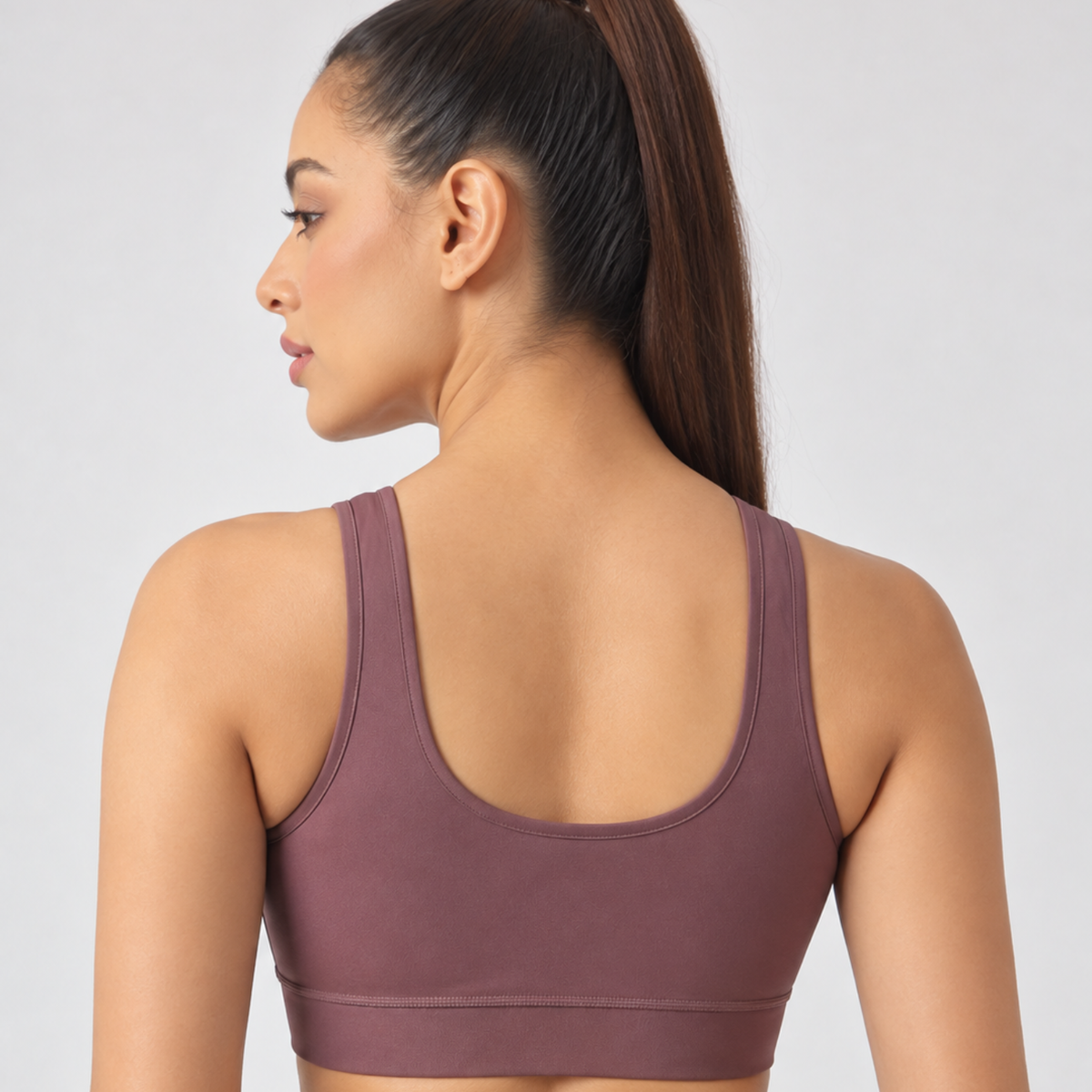 Elen Vosky Sports Bra for women | Fine Breathable Cotton Fabric | High Support Everyday Comfort | Workout Bra for Yoga, Running & Training