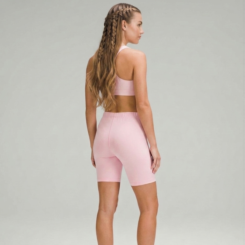 Elen Vosky Women’s Cotton Lycra Shorts (Pack of 2) | Stretchable, Soft & Breathable | Comfortable Elastic Waist Casual Shorts for Daily Wear, Gym & Lounge | Short for women (Large)