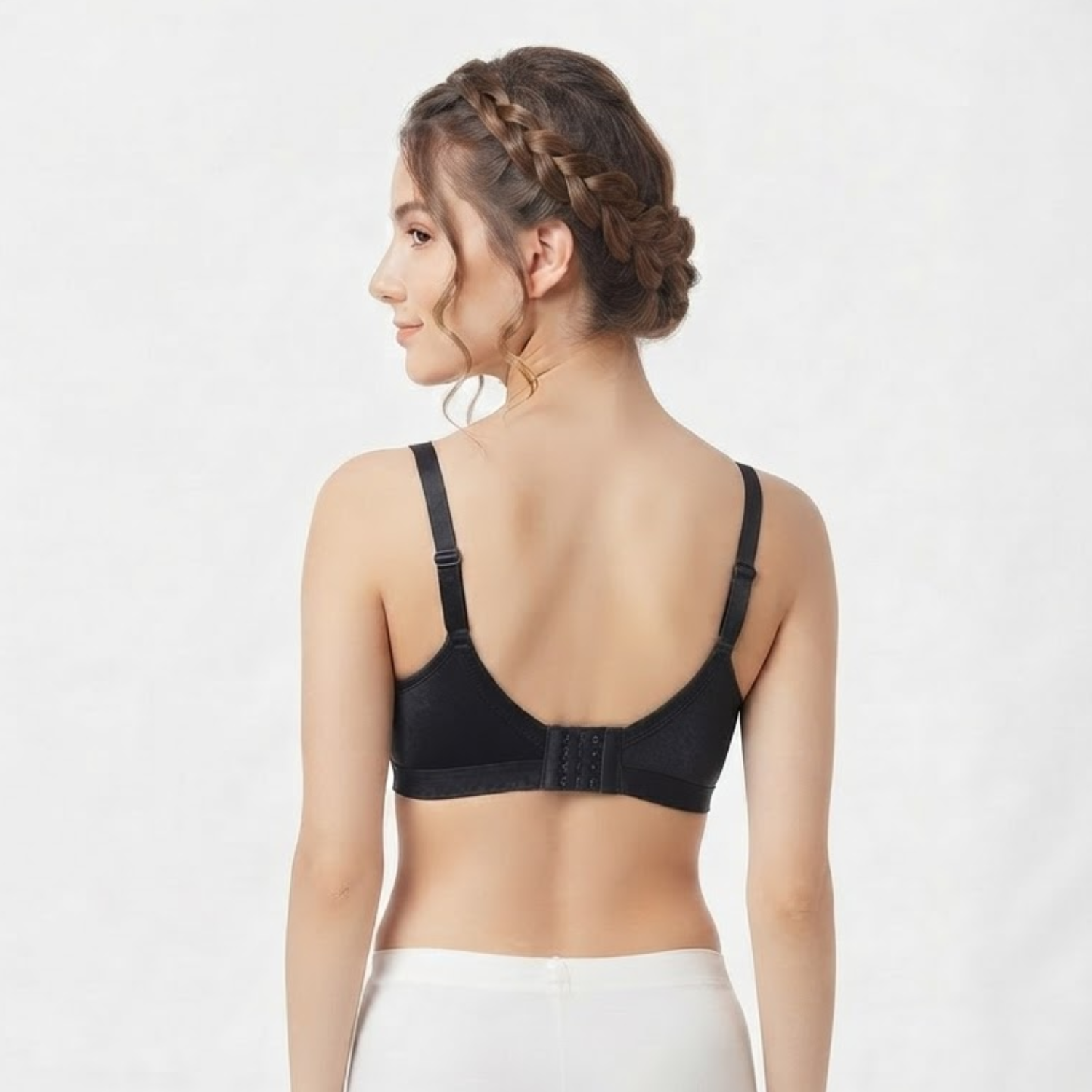 Elen Vosky Bra for Women (Pack of 2) | Seamless Non-Padded Bra|Breathable Cotton Fabric | Comfortable Everyday Wear | Wireless Support