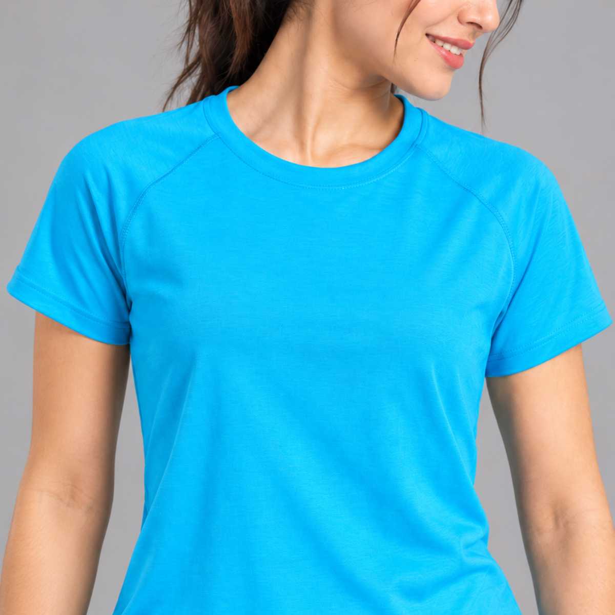 Gym tshirt for women workout | Activewear T-Shirt for Yoga, Workout, Gym I Round Neck Half Sleeve T-Shirt for Women's