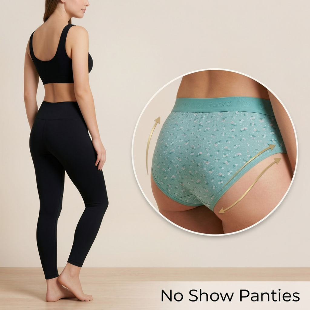 Elen Vosky Hipster Panties for Women Pack of 3 | Breathable Cotton Lycra Fabric | Full Coverage Innerwear | Stretch Grip Fit | Anti Odor Antimicrobial & Stain Release Ladies Innerwear