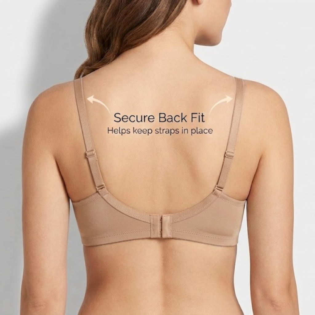 Elen Vosky Padded Bra for Women | Push-Up Seamless Adjustable Shoulder Bra | Comfortable Everyday Wear | Lightly Lined Wireless Support | Soft Breathable Lingerie