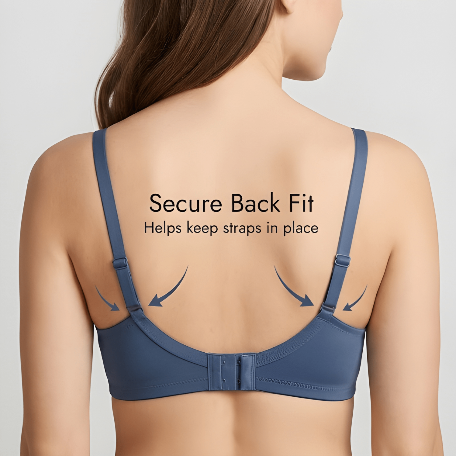 Elen Vosky Bra for Women (Pack of 2)| Seamless, Padded Bra | Comfortable Everyday Wear | Lightly Lined Wireless Support | Breathable Cotton Lycra Fabric