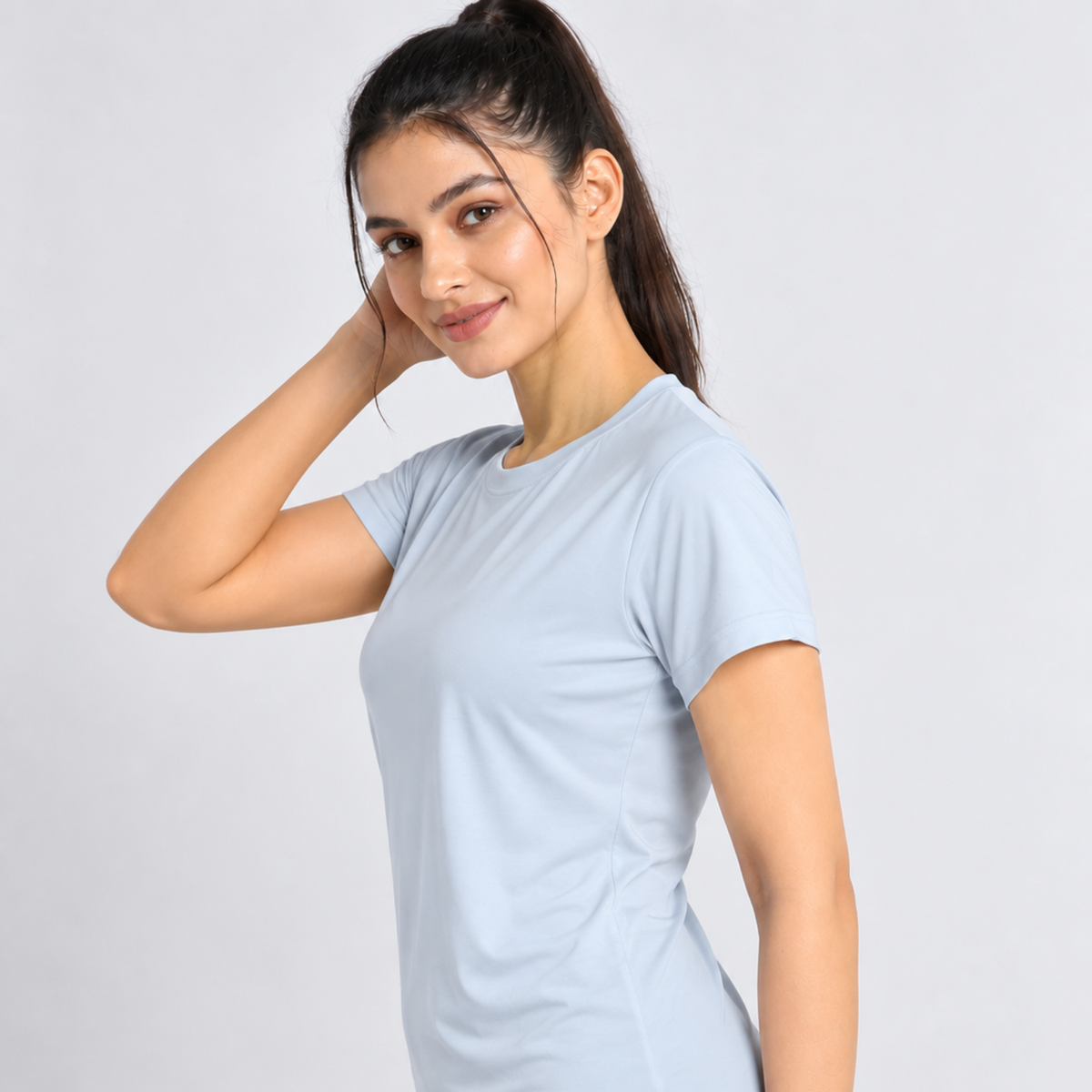 Gym tshirt for women workout | Activewear T-Shirt for Yoga, Workout, Gym I Round Neck Half Sleeve T-Shirt for Women's