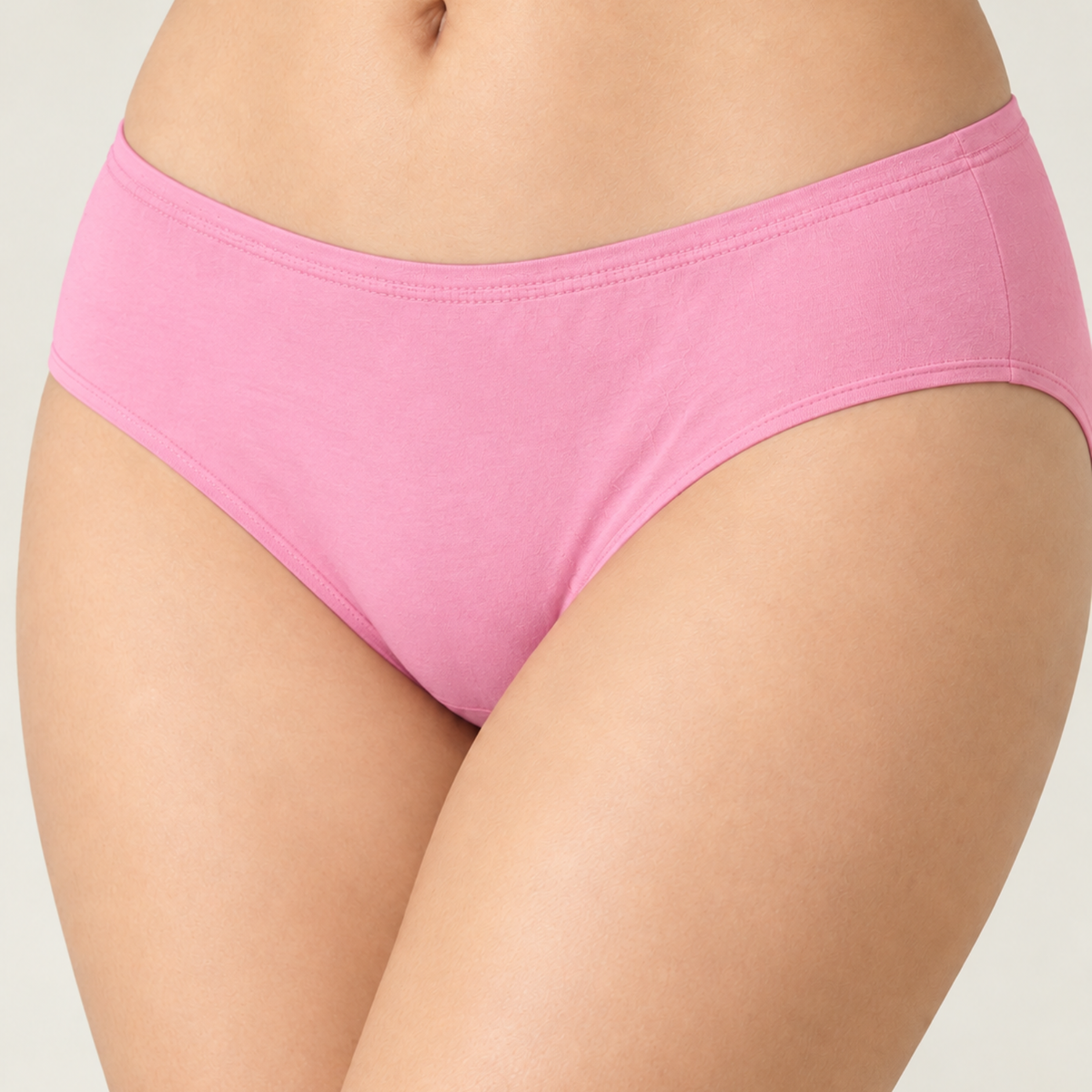 Elen Vosky Women’s Lingerie Set | Panty Set with Strappy Detailing | Breathable Cotton Lycra Fabric | Seamless Padded Bra with Lace Bottom Band
